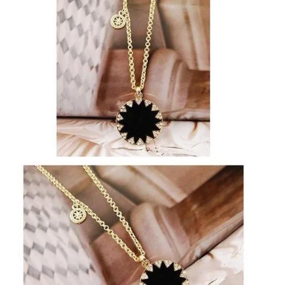 House of Harlow 1960 design Sunburst Starburst Necklace - Picture 6 of 6